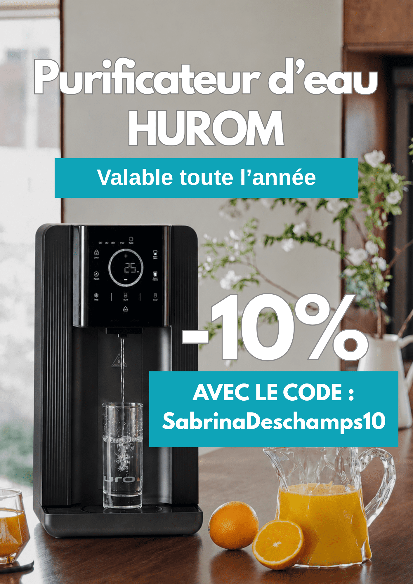 purificateur d'eau hurom filtration